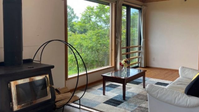 北アルプス一望の家